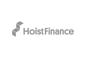 Aaron Sprints kund HoistFinance logo